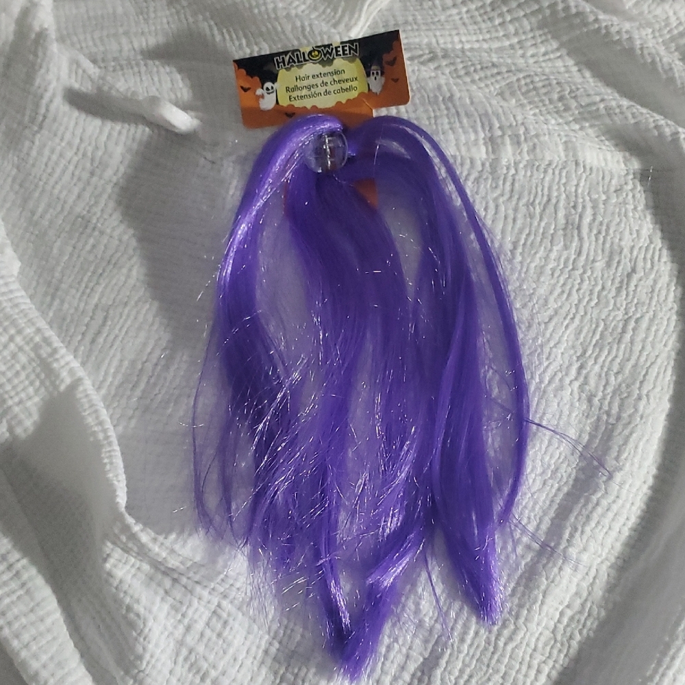 Purple Hair Extensions